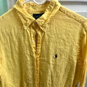 Polo Linen LS Button Down
